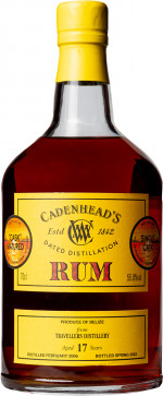 Cadenhead's Travellers Distillers LTD (Belize Rum) 17YO 55% 0,7L