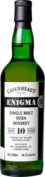 Cadenhead's Irish Whiskey 10YO 44,3% 0,7 Enigma