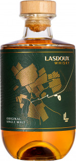 LHERAUD LASDOUX WHISKY ORIGINAL SINGLE M ALT 45% 0,7L TUBA