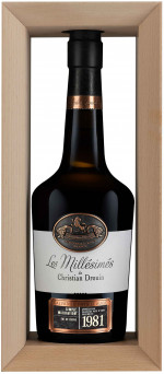 Calvados Drouin millesime 1982 kartonik