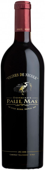 VIGNES DE NICOLE 2019  20ans CABERNET SAUVIGNON - SYRAH